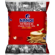 Nandi Fresh Chakki Atta Chokar Sahit 5Kg