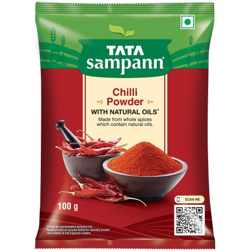 Tata Sampann Chilli Powder, 100g