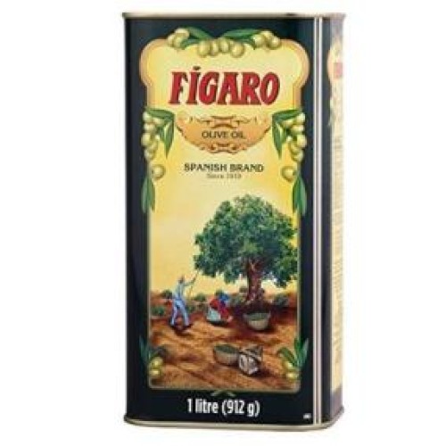 Figaro Spanish Brand Olive Oil (Tin) 1Ltr
