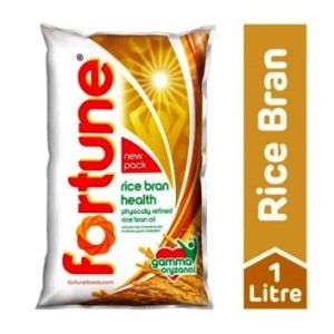 Fortune Health Refined Rice Bran Oil 1Ltr (Pouch)