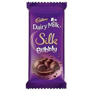 Cadbury Dairy Milk Silk Bubbly Chocolate 50g