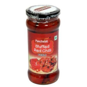 Panchwati Stuffed Red Chilli Pickle 400g