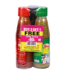  Chilli, Soya & Tomato Sauce 200g (Buy 2 Get 1 Free) 