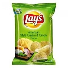 Lay's American Style Cream & Onion Flavour Chips 90g