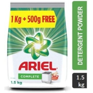 Ariel Complete Semi-Auto & Handwash Laundry Detergent, 1Kg + 500g Extra