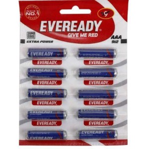 Eveready Multipurpose Leakproof AAA Batteries 10Pcs