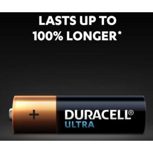 Duracell Ultra Alkaline AA Batteries, 1Pc