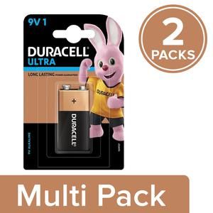 Duracell Ultra 9V Long Lasting 2Pcs
