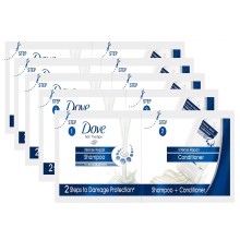 Dove Instense Repair Shampoo + Conditioner, 12ml (Pack of 4)