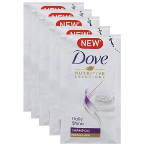Dove Daily Shine Shampoo Sachet (Pack of 5)