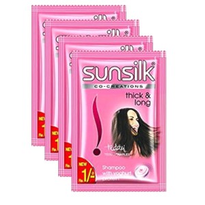 Sunsilk Thick & Long Shampoo Sachet 5.5ml (Pack of 10)