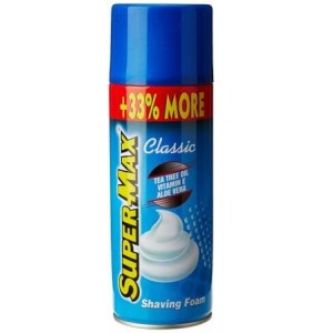 Super Max Classic Shaving Foam 1Pc
