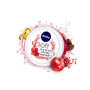 Nivea Soft Light Moisturising Cream Peppy Pomegranate 50Ml