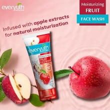 Everyuth Naturals Moisturizing Fruit Face Wash, 50g
