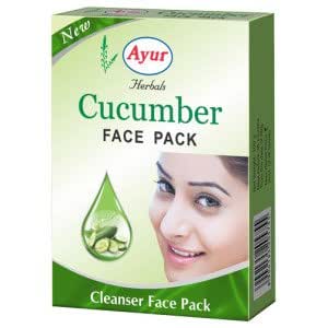 Ayur Herbal Cucumber Face Pack 25g