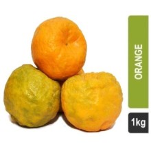 Orange Nagpur 1Kg, Green Color, Approx 6-8Pc